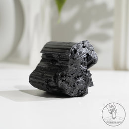 莫桑比克亮面黑碧璽原石