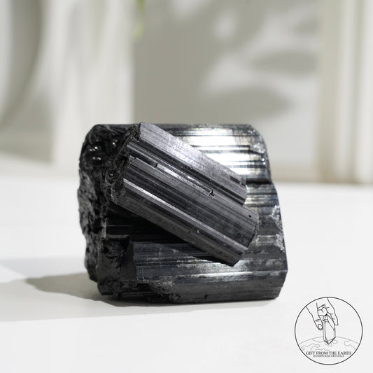 Mozambique lustrous black tourmaline 