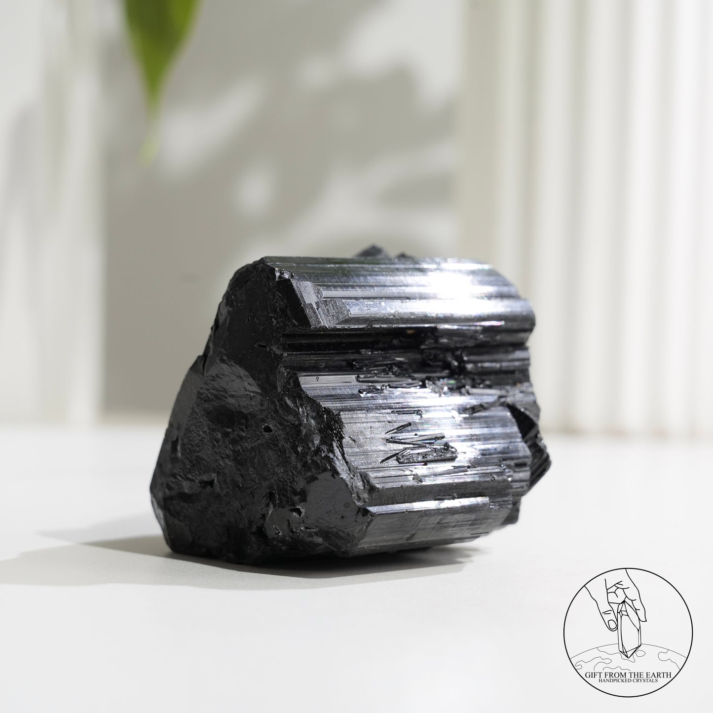 Mozambique lustrous black tourmaline 