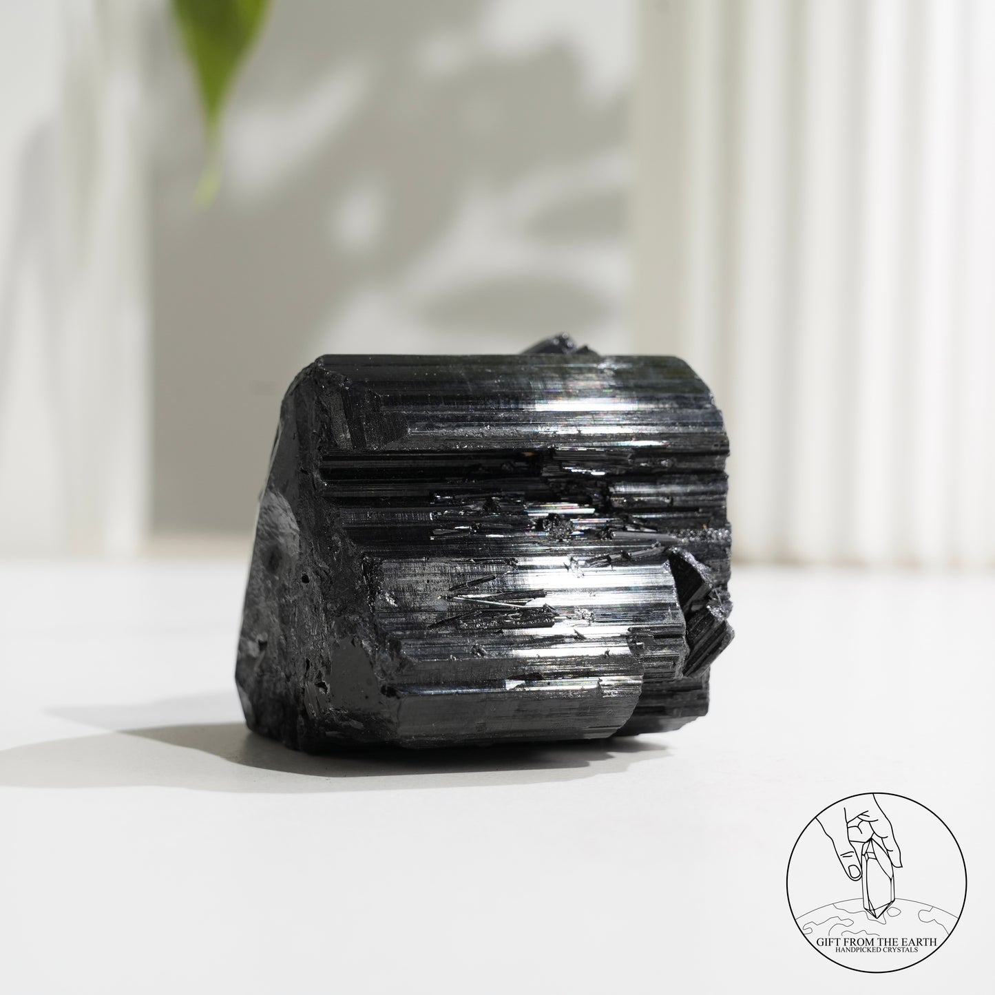 Mozambique lustrous black tourmaline 