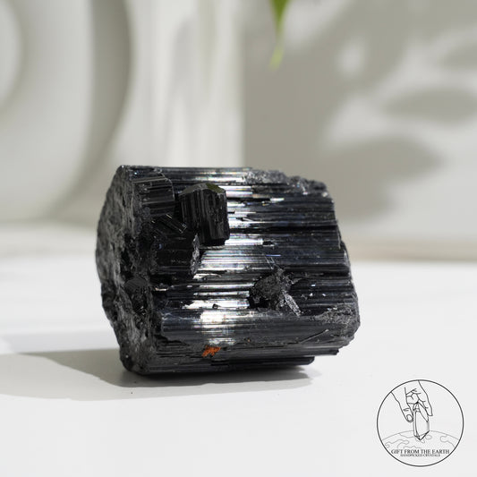 Mozambique lustrous black tourmaline 