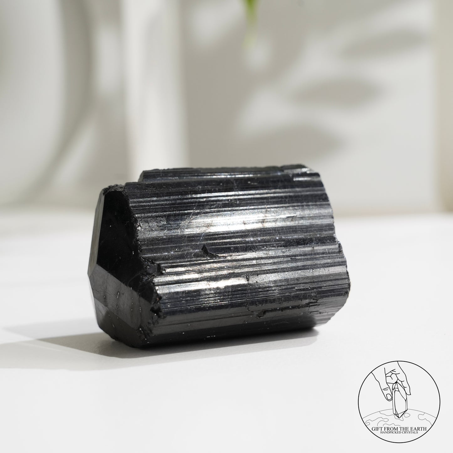 莫桑比克亮面黑碧璽原石