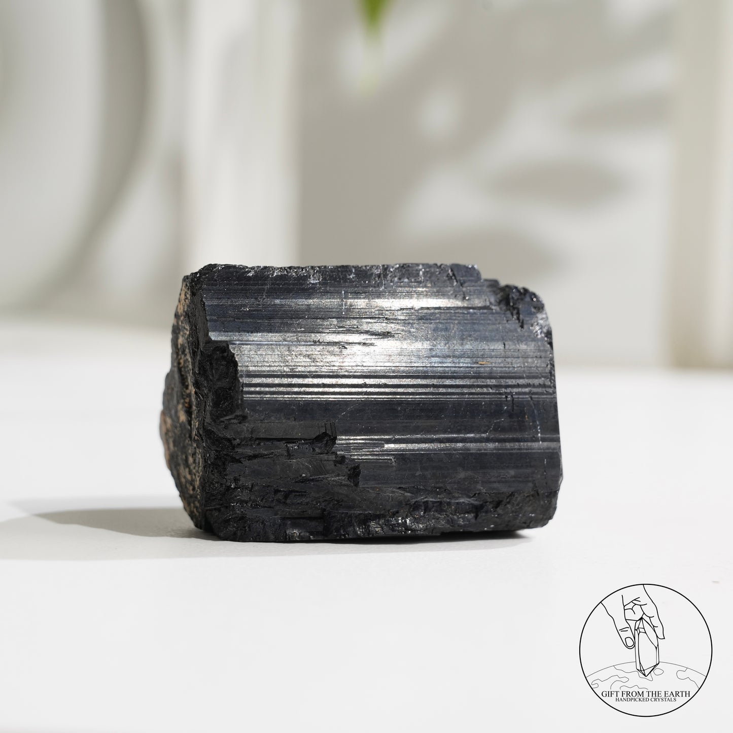 莫桑比克亮面黑碧璽原石