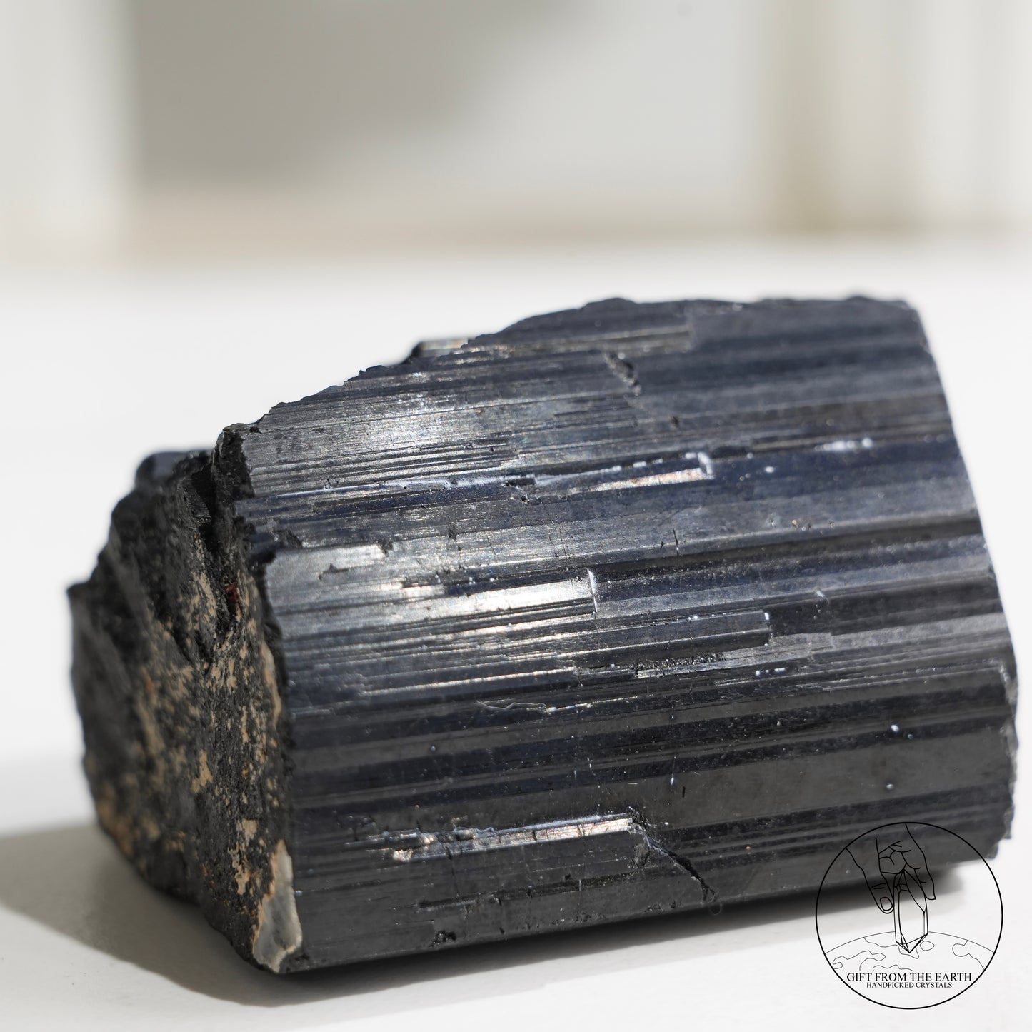 莫桑比克亮面黑碧璽原石