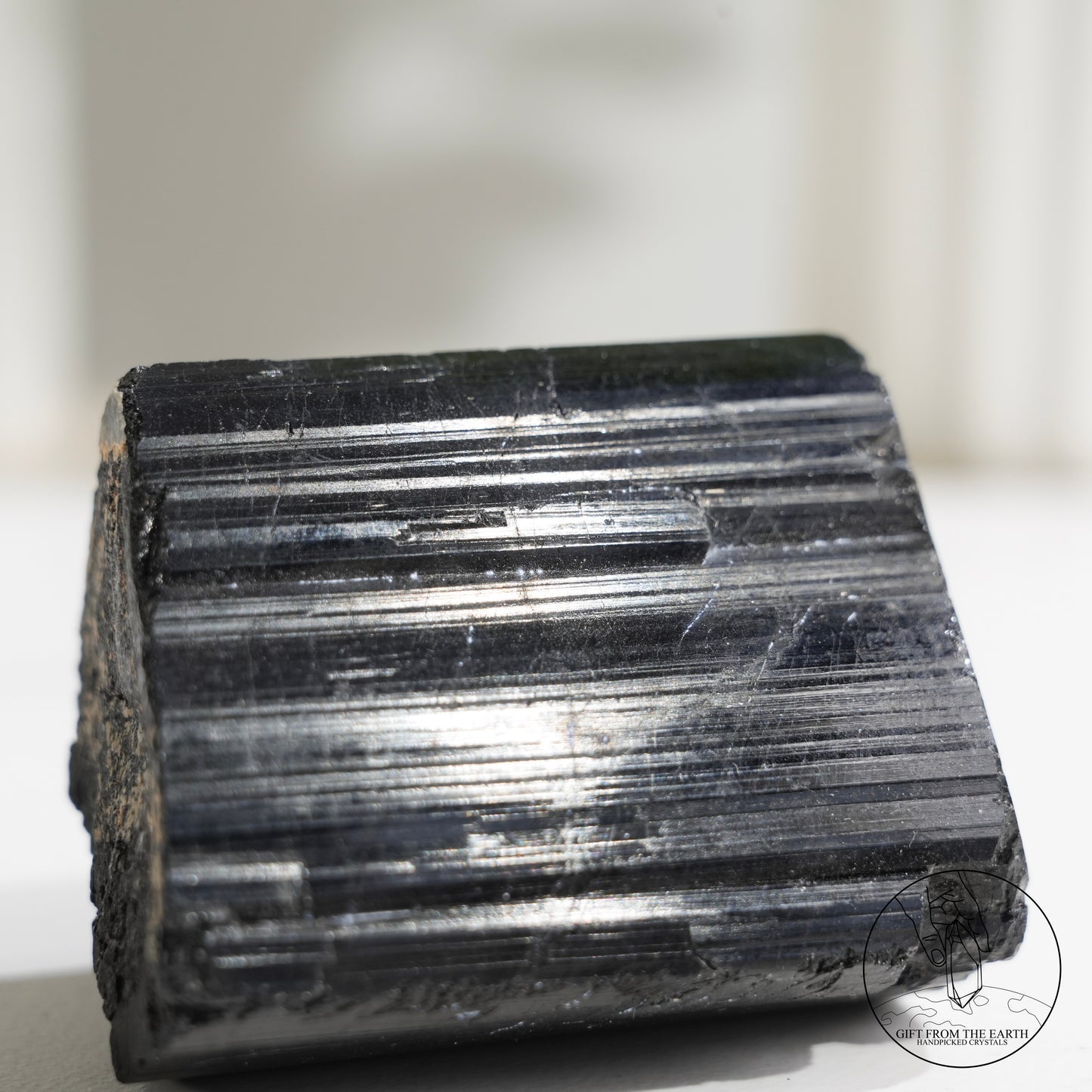 莫桑比克亮面黑碧璽原石