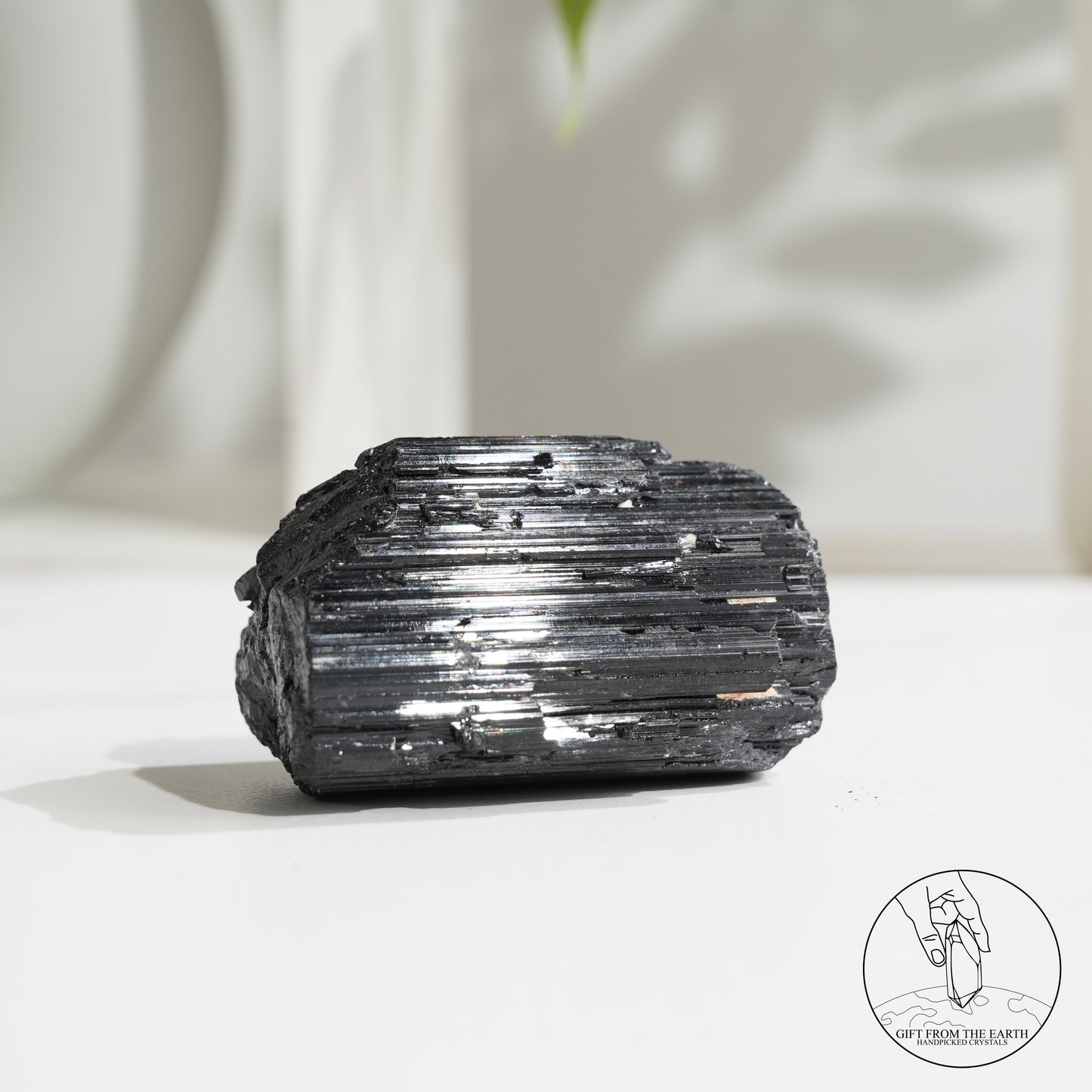 Mozambique lustrous black tourmaline 