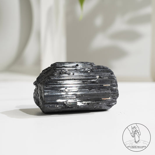 Mozambique lustrous black tourmaline 