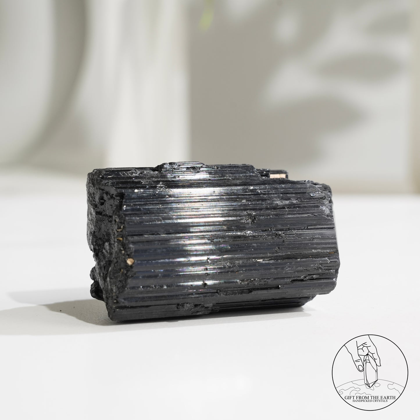 Mozambique lustrous black tourmaline 
