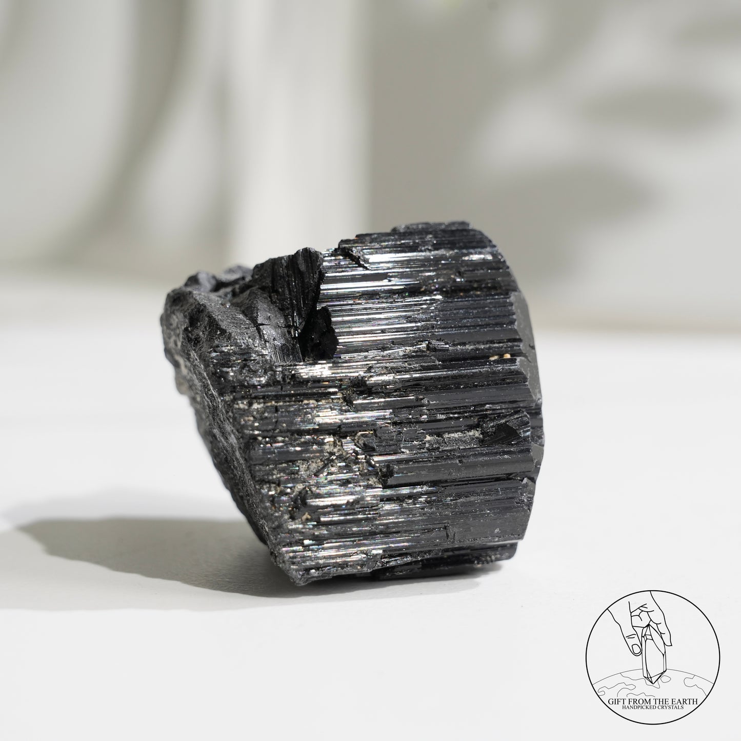 莫桑比克亮面黑碧璽原石