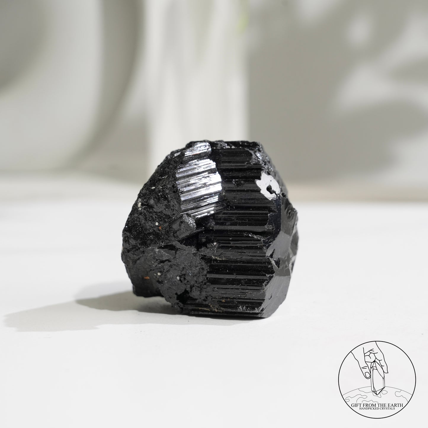 莫桑比克亮面黑碧璽原石