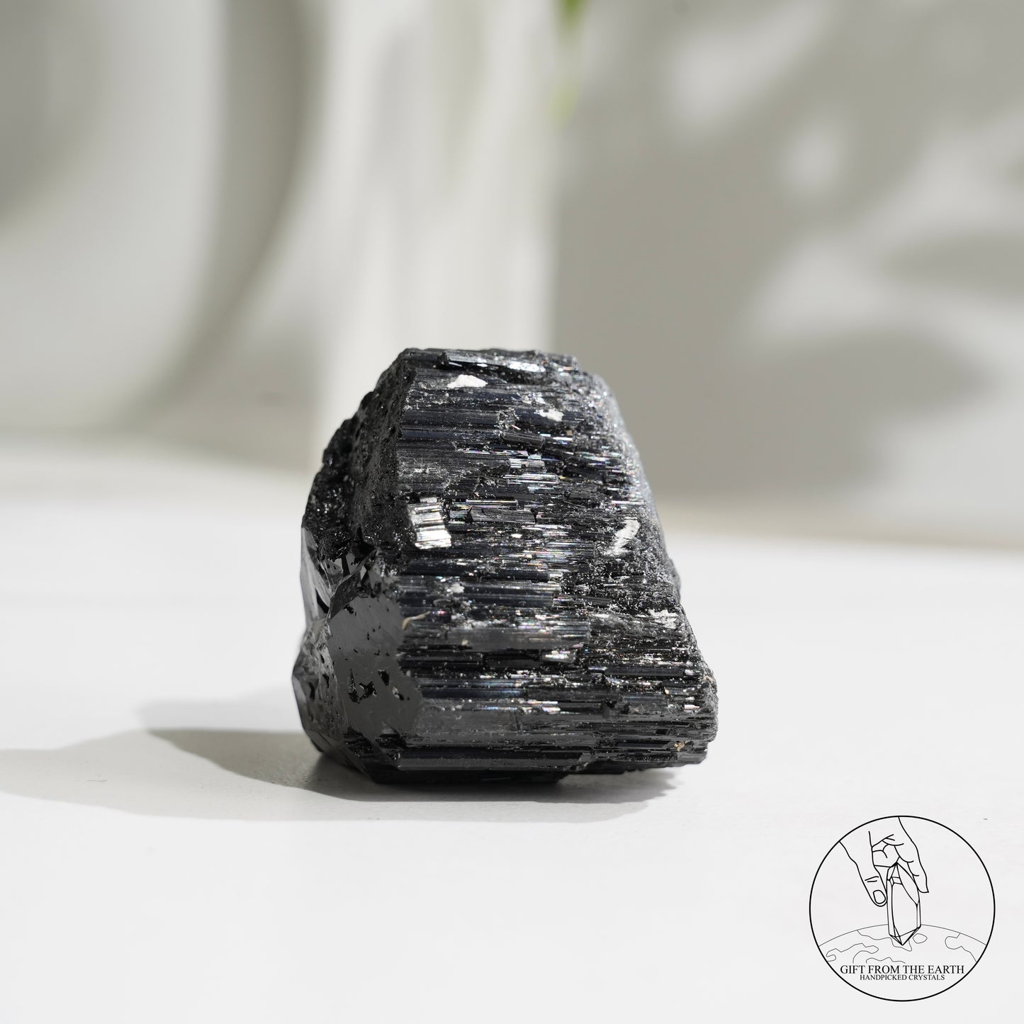 莫桑比克亮面黑碧璽原石