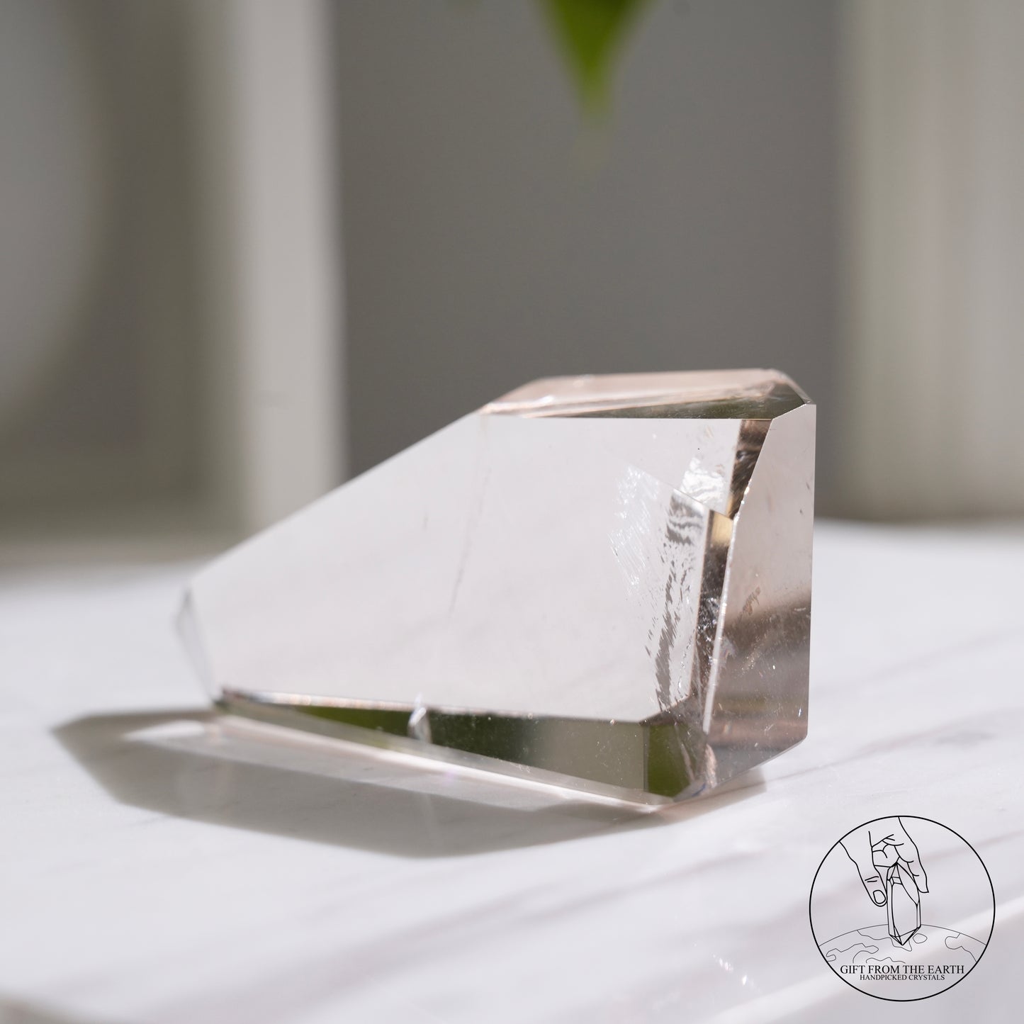 Smoky quartz freeform