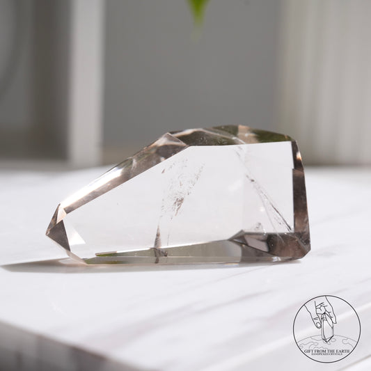 Smoky quartz freeform