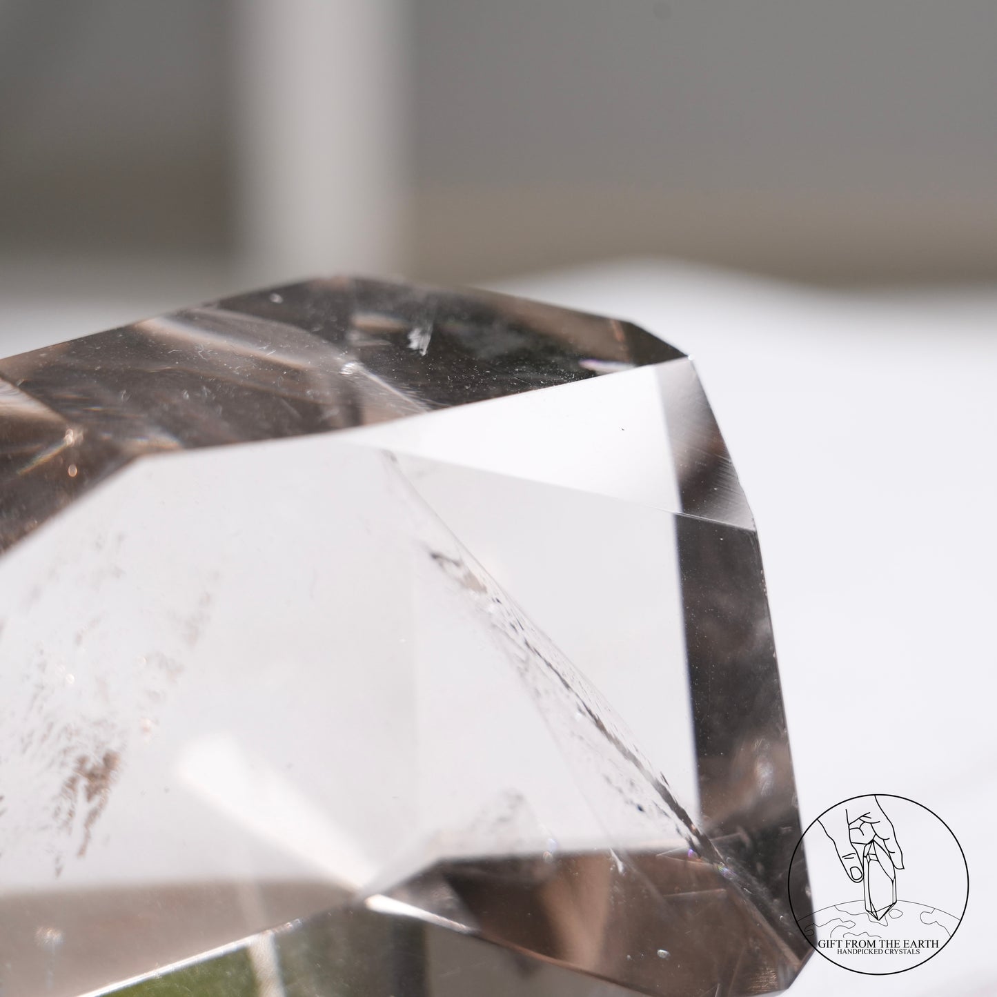 Smoky quartz freeform