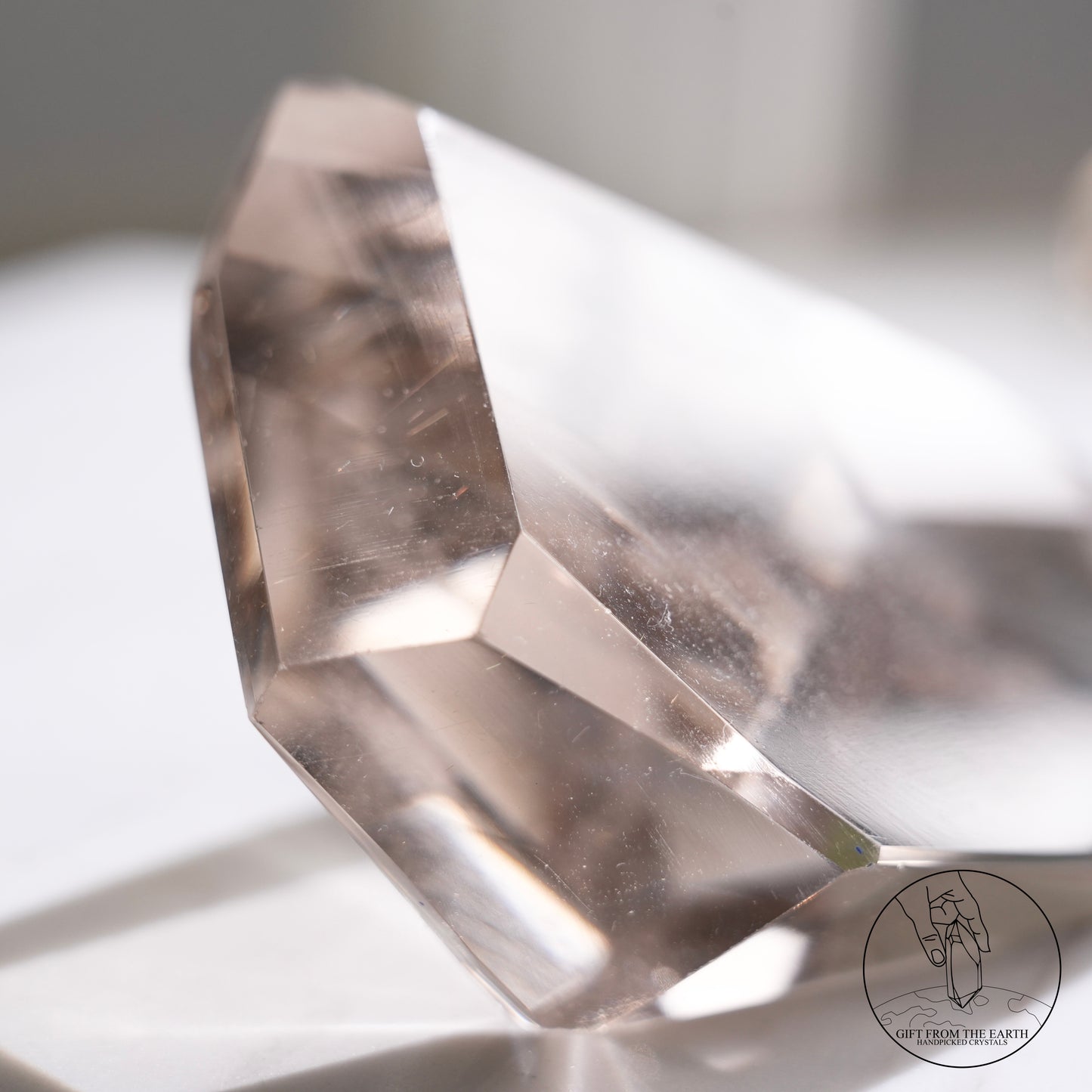 Smoky quartz freeform