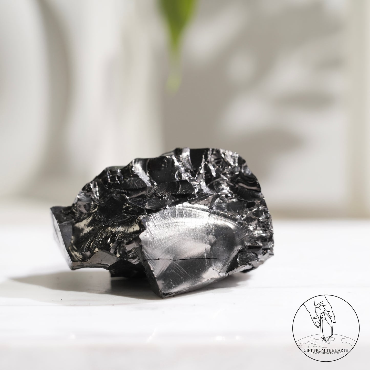 Colombian carbon-included quartz 