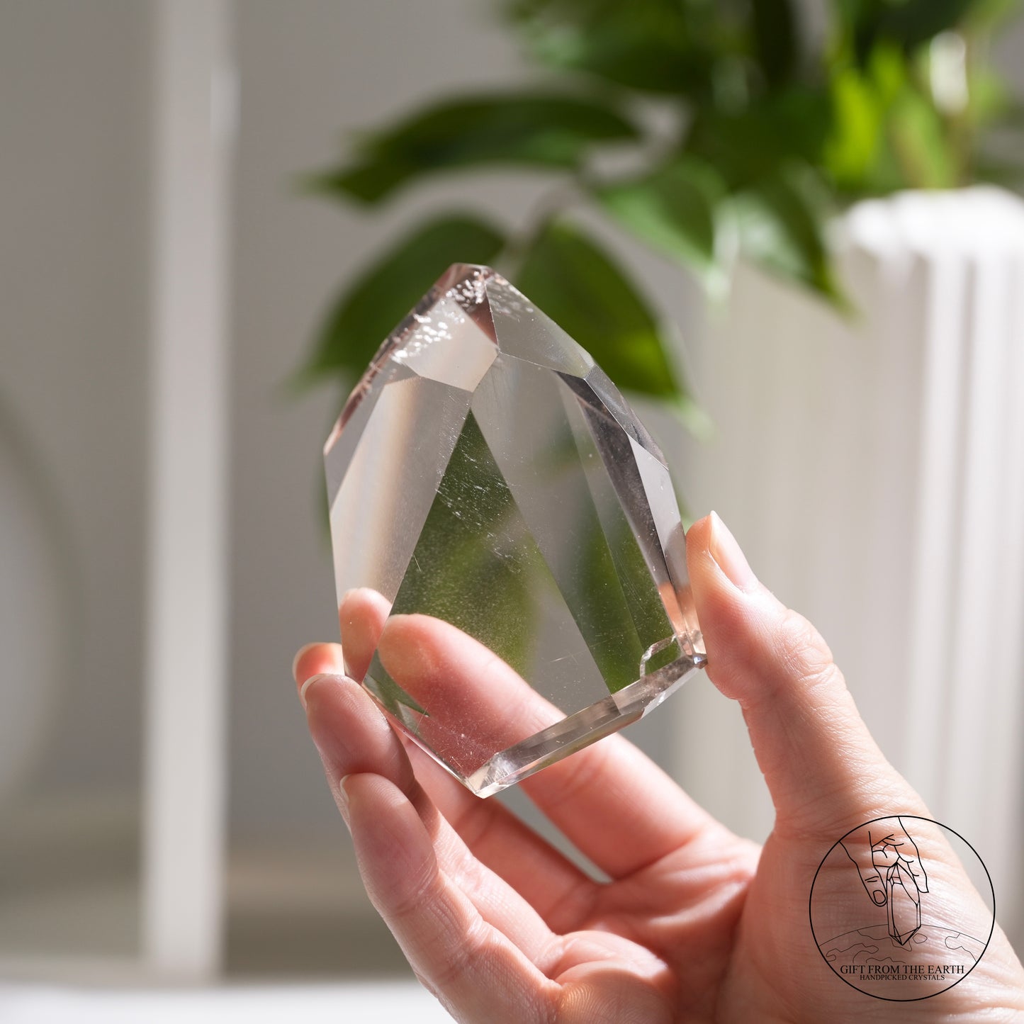 Smoky quartz freeform