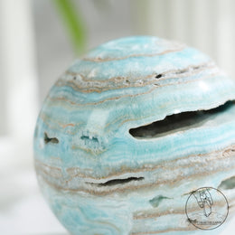 Hemimorphite Sphere