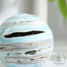 Hemimorphite Sphere