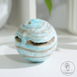 Hemimorphite Sphere