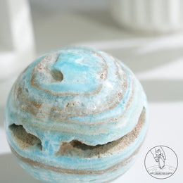 Hemimorphite Sphere