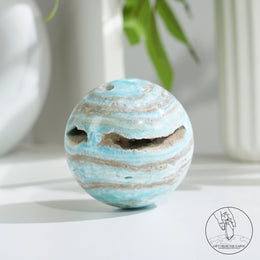 Hemimorphite Sphere