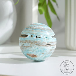 Hemimorphite Sphere