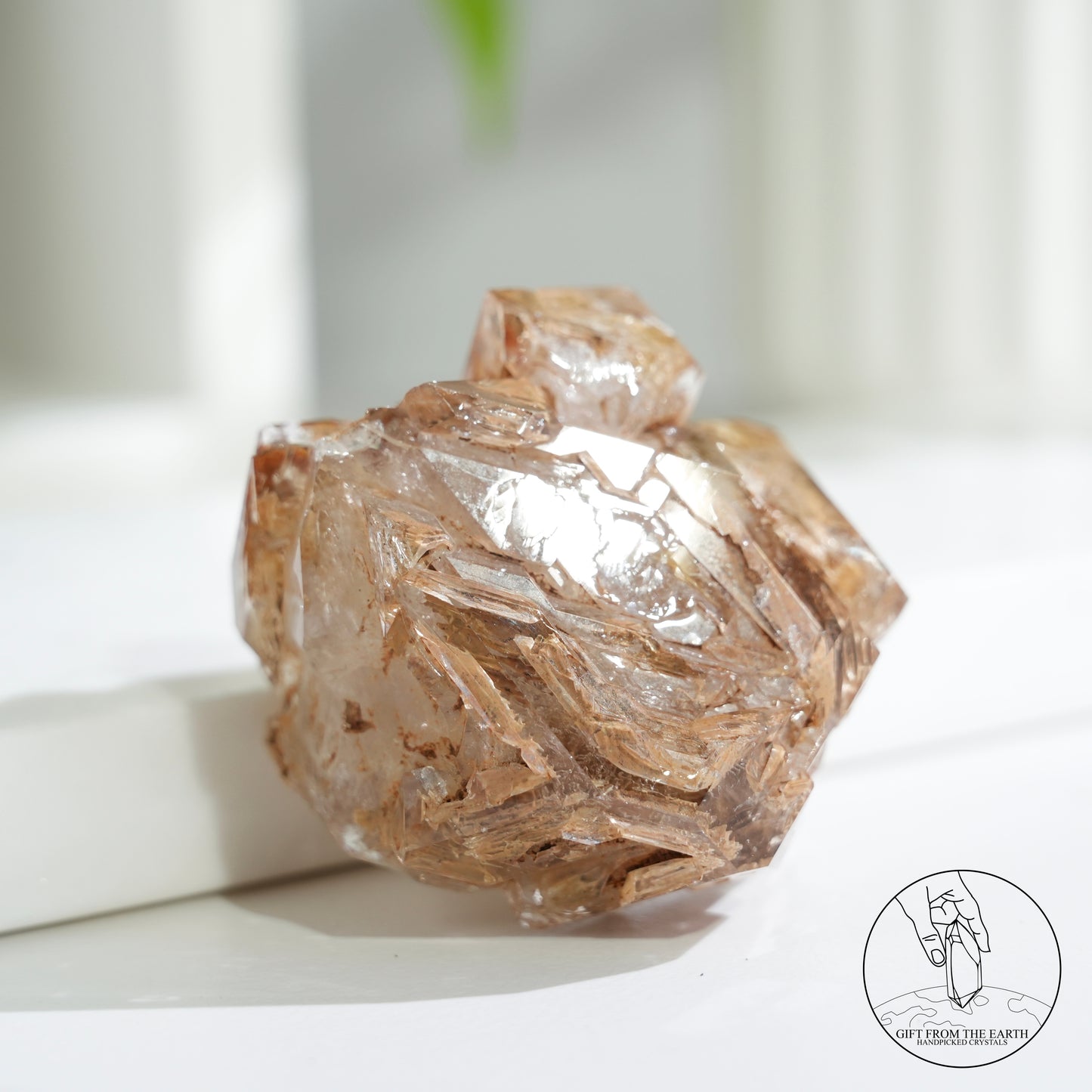 Yellow Skeletal quartz