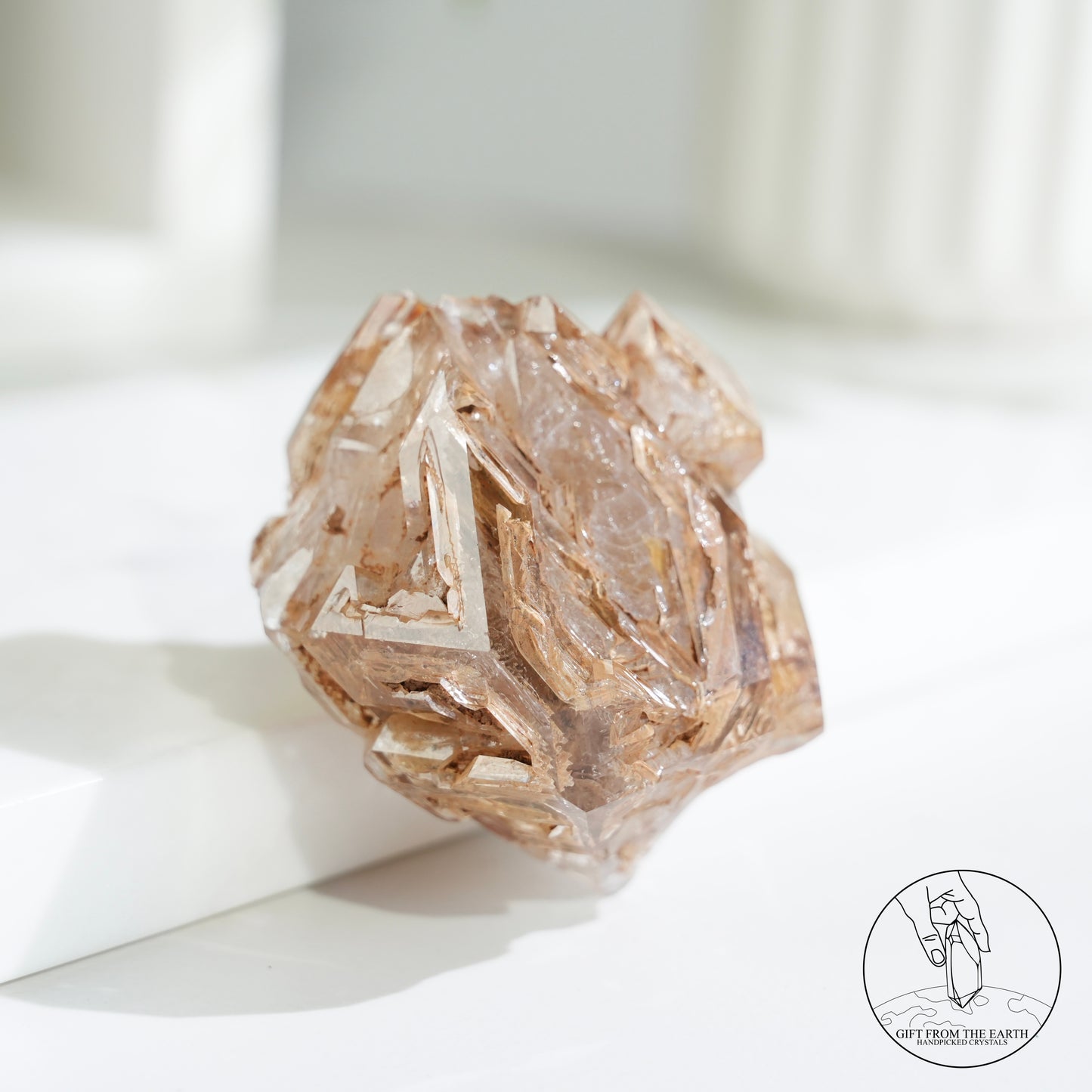 Yellow Skeletal quartz