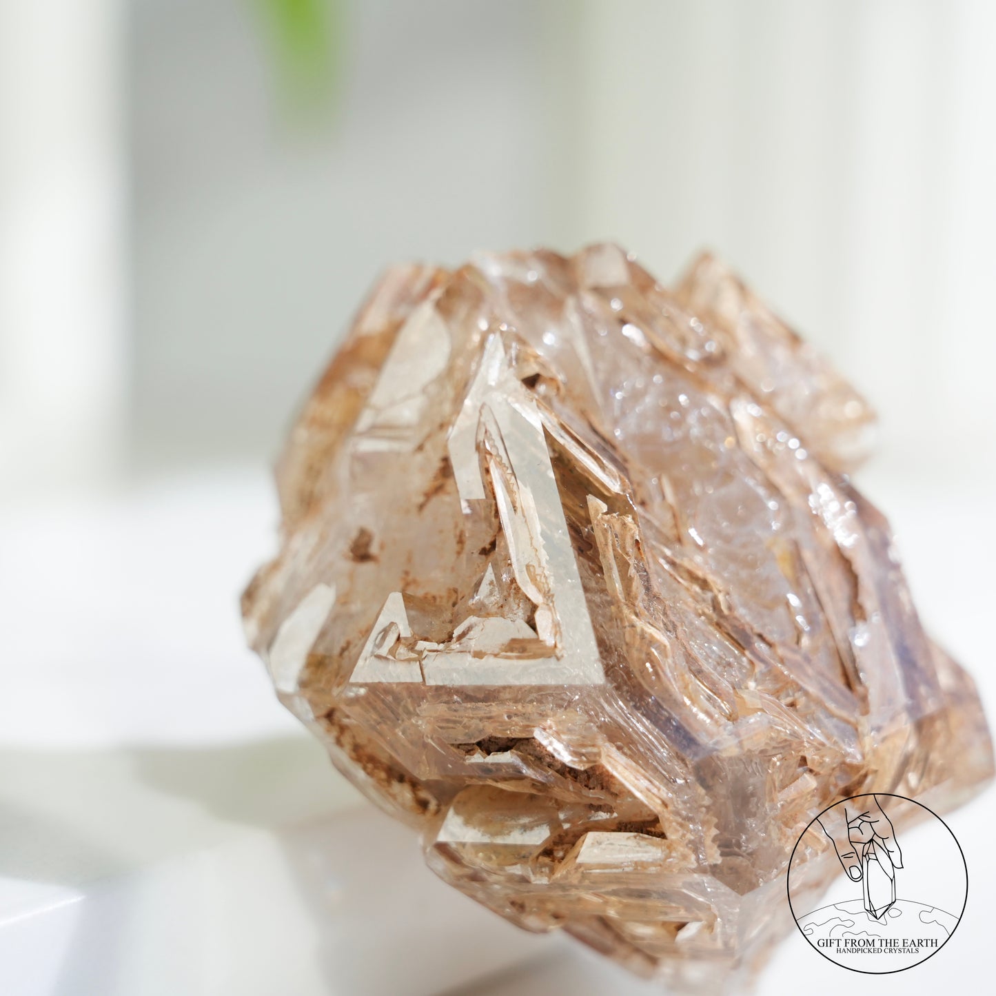 Yellow Skeletal quartz