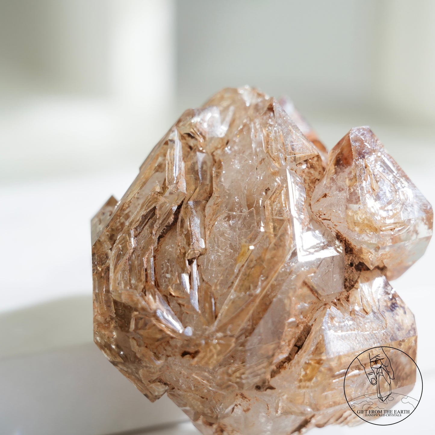 Yellow Skeletal quartz