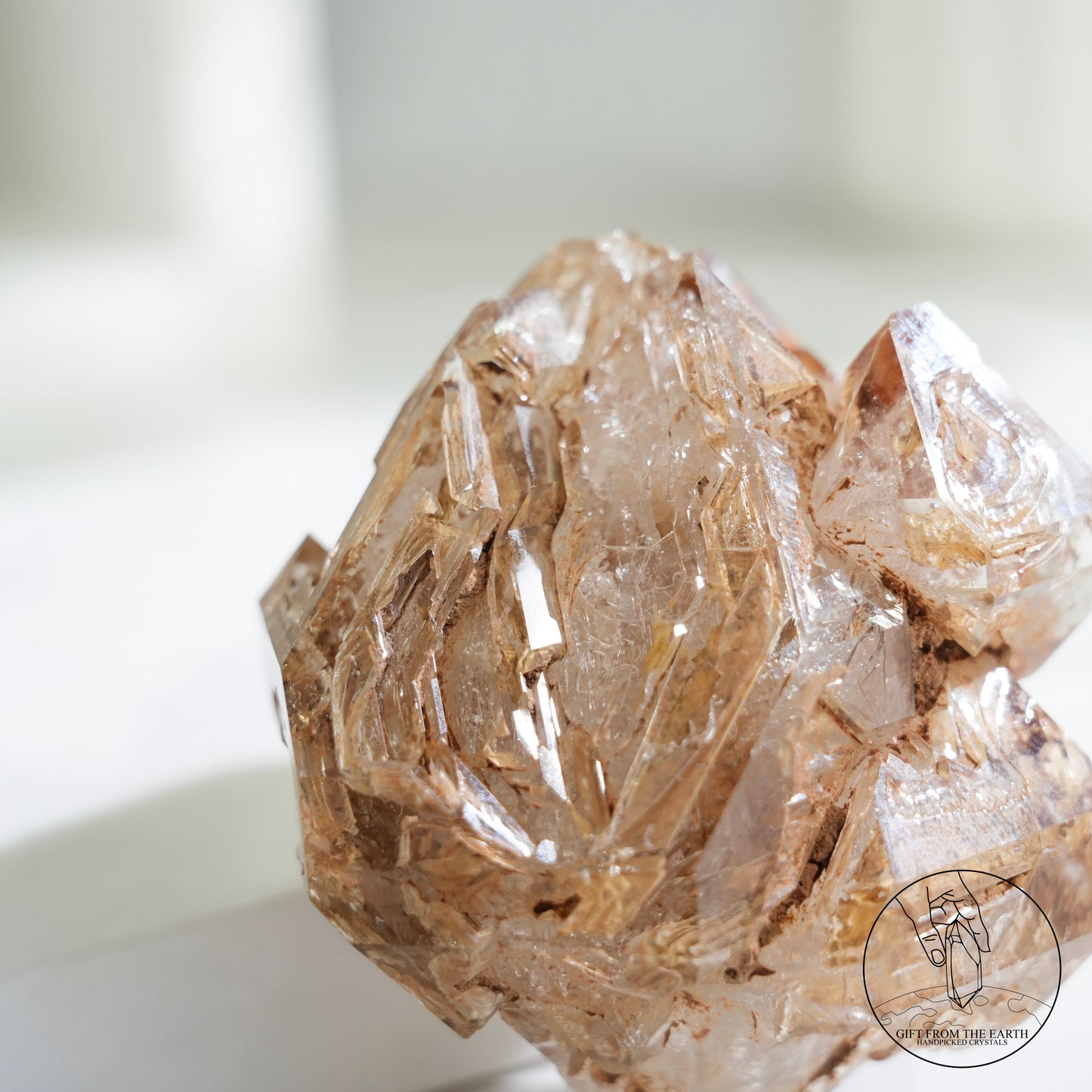 Yellow Skeletal quartz