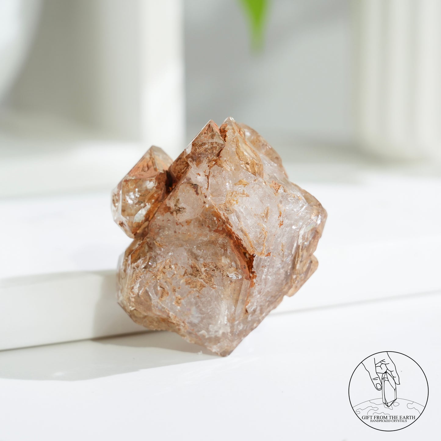 Yellow Skeletal quartz