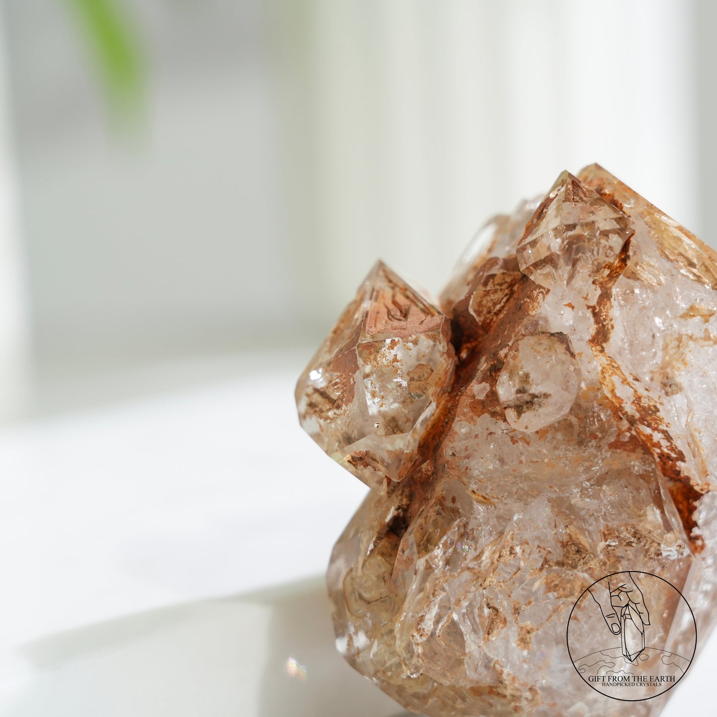 Yellow Skeletal quartz