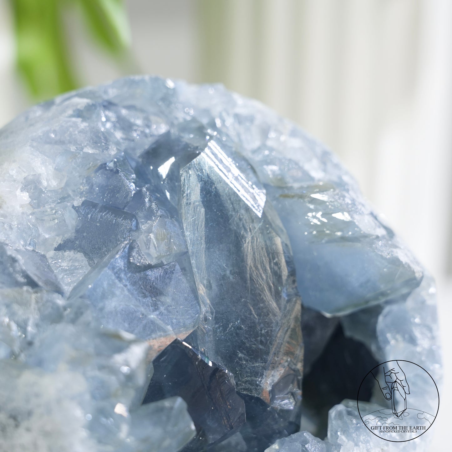 Egg-shaped celestite