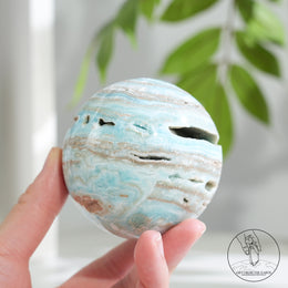 Hemimorphite Sphere