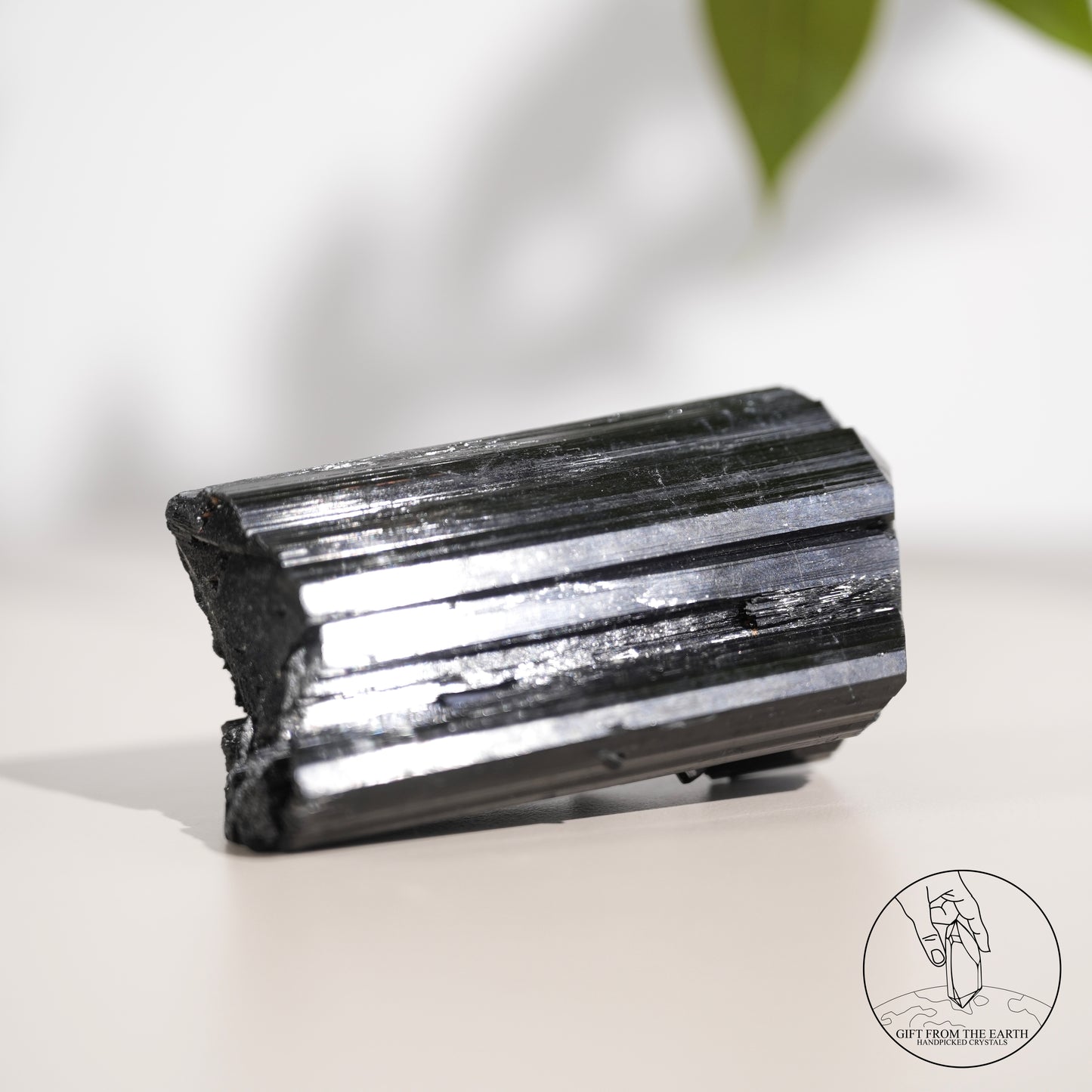 Mozambique lustrous black tourmaline 