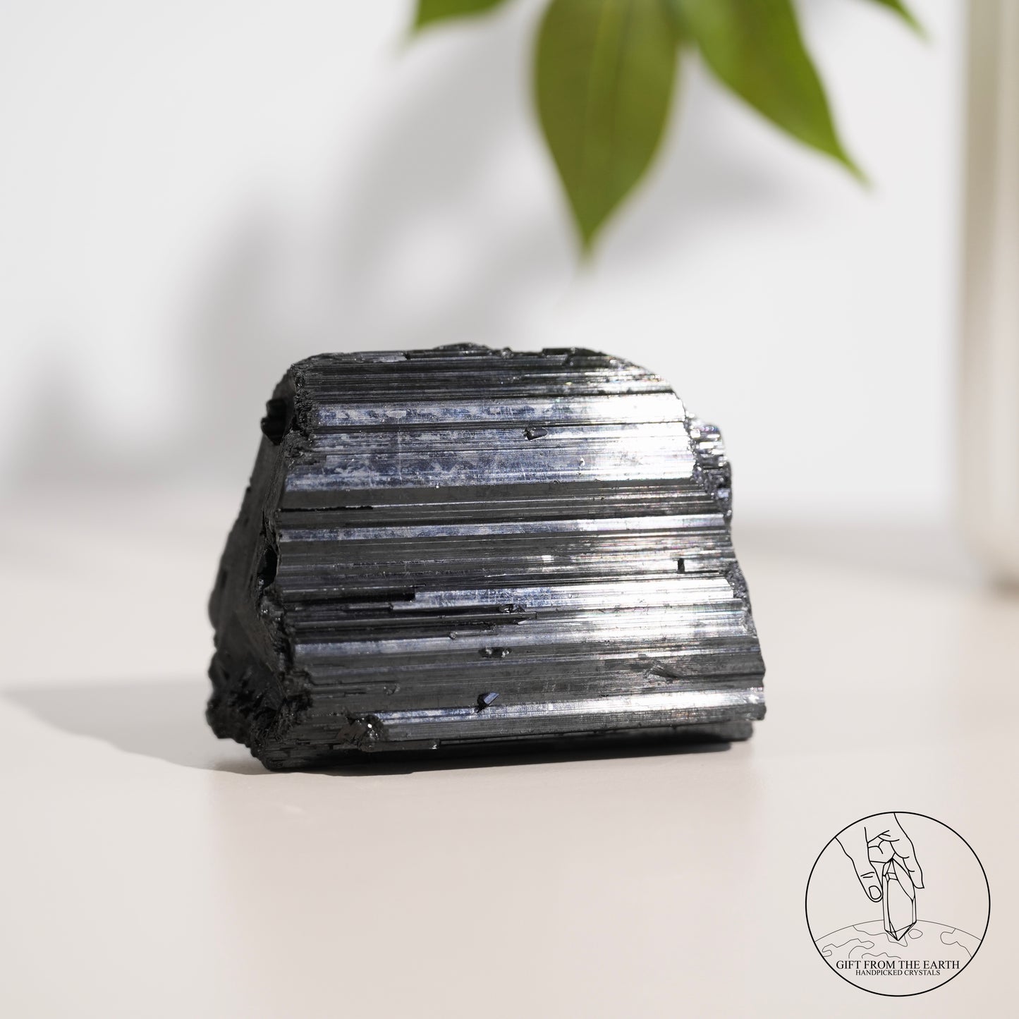 Mozambique lustrous black tourmaline 
