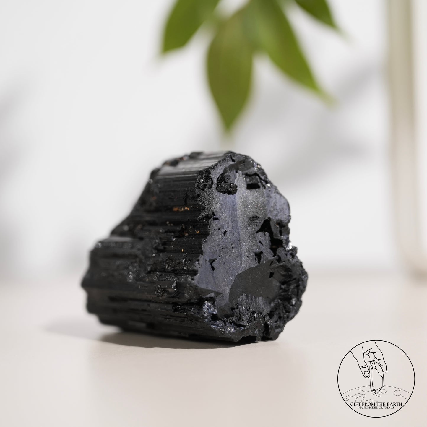Mozambique lustrous black tourmaline 