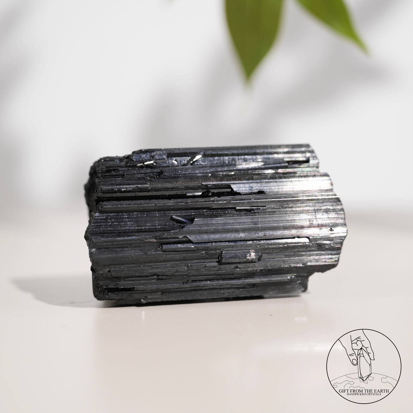 Mozambique lustrous black tourmaline 