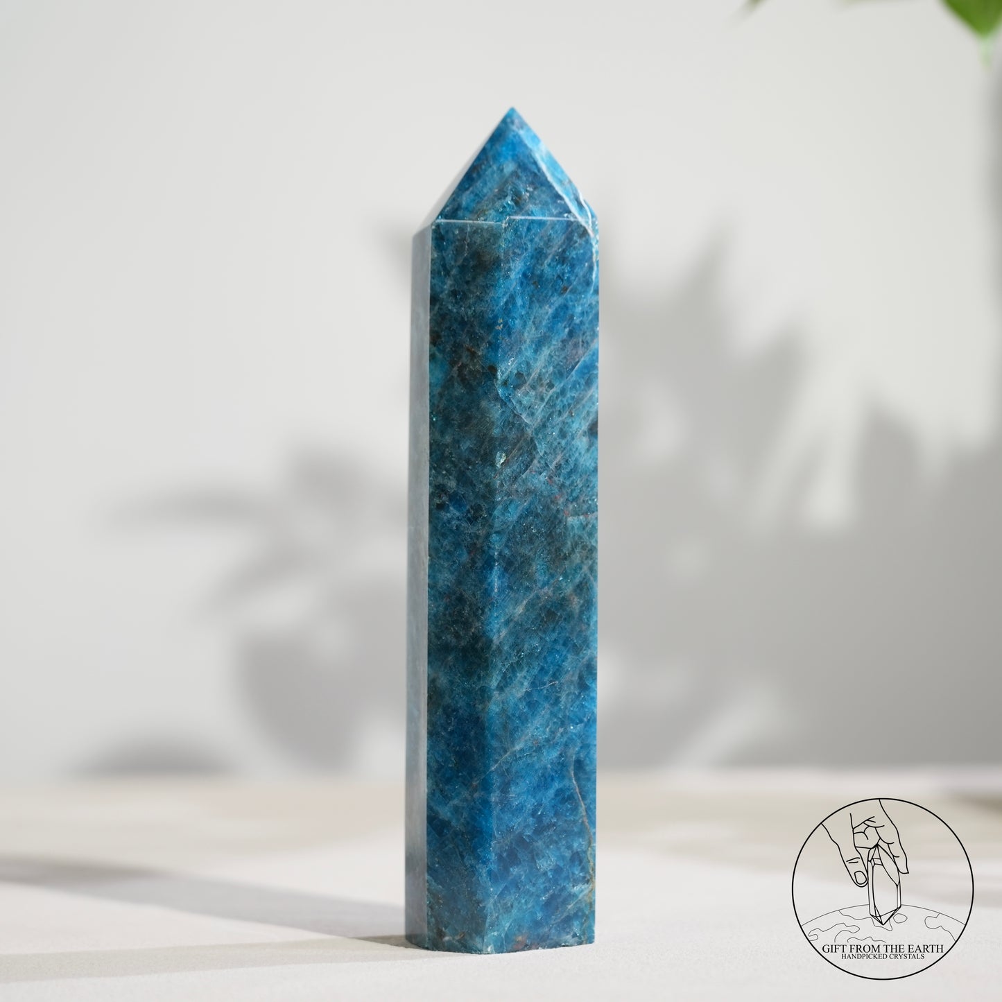 Blue Apatite point