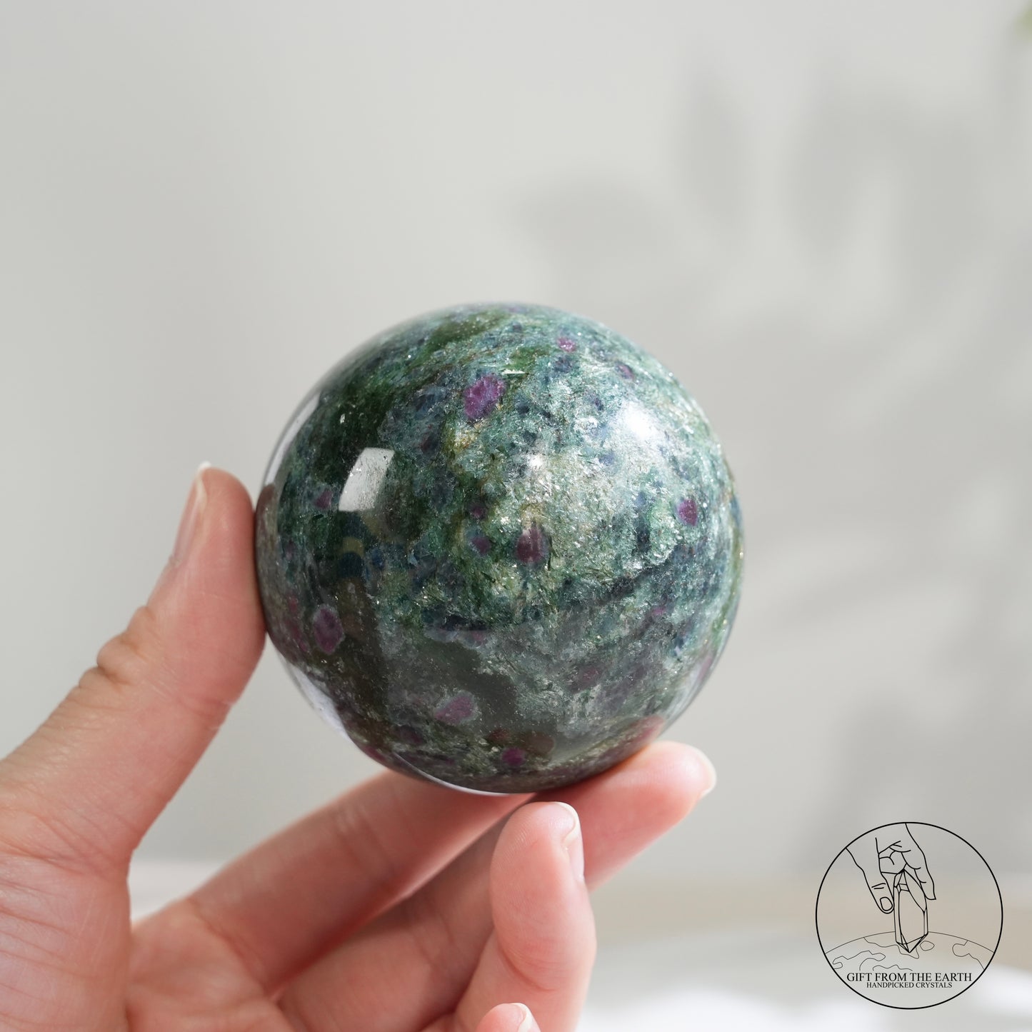 Red-green-blue tourmaline association sphere