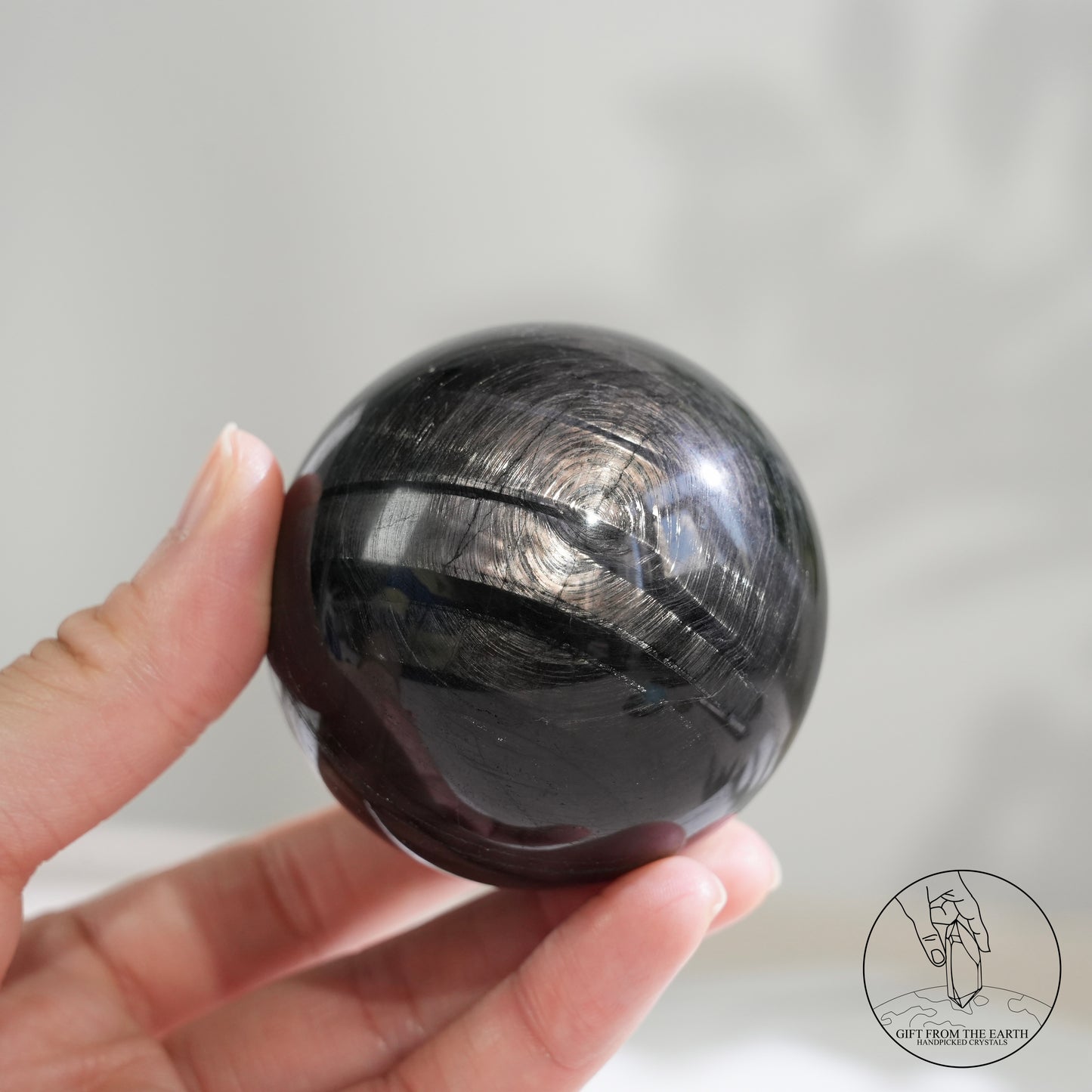 Sphene (Titanite) heart (Wealth Stone)