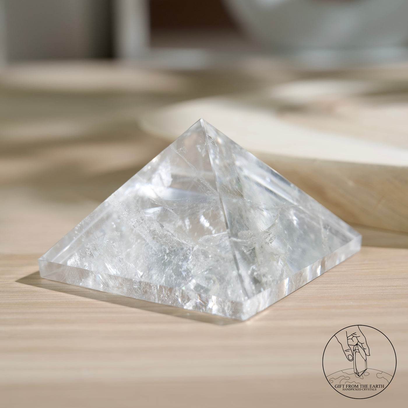 Clear Quartz Pyramid