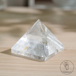 白水晶金字塔黃金療癒者共生