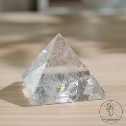 白水晶金字塔黃金療癒者共生