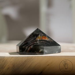 Phantom Quartz Pyramid Golden Healer Quartzwith