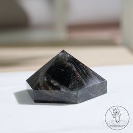 Phantom Quartz Pyramid Golden Healer Quartzwith
