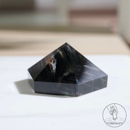 Phantom Quartz Pyramid Golden Healer Quartzwith