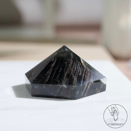 Phantom Quartz Pyramid Golden Healer Quartzwith